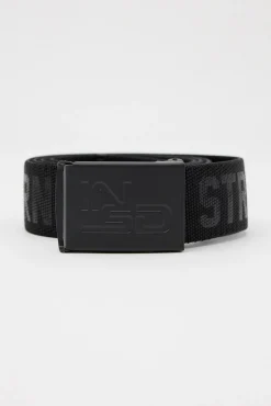 Inside Cinturon Lona Elastico Hombre Negro Outlet