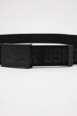 Inside Cinturon Lona Elastico Hombre Negro Outlet