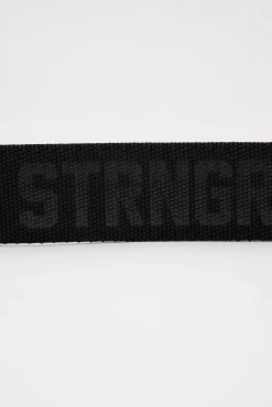 Inside Cinturon Lona Elastico Hombre Negro Outlet