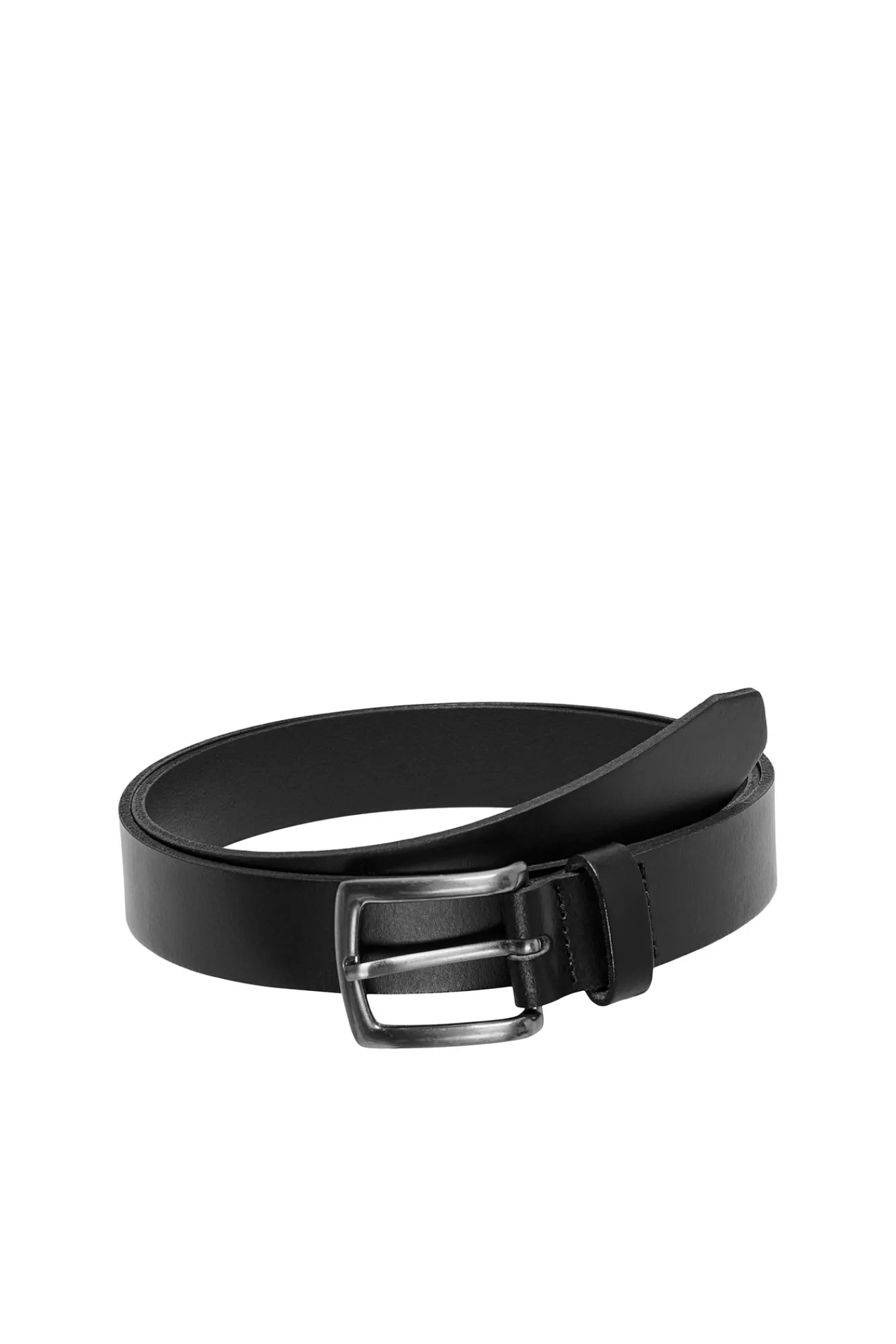 Only & Sons Cinturon Piel Negro Discount