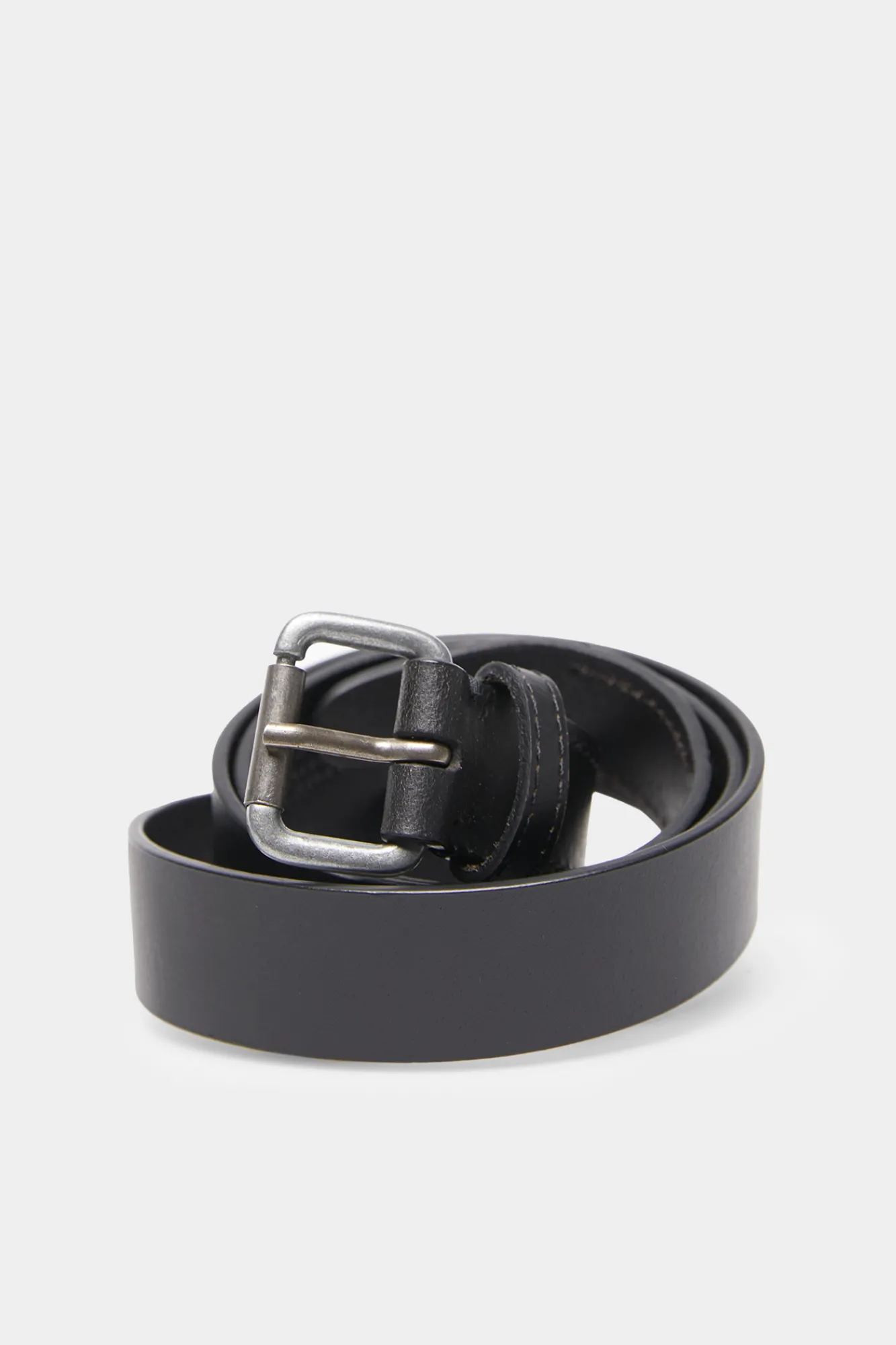 * Cinturon Piel Reversible Slim Negro