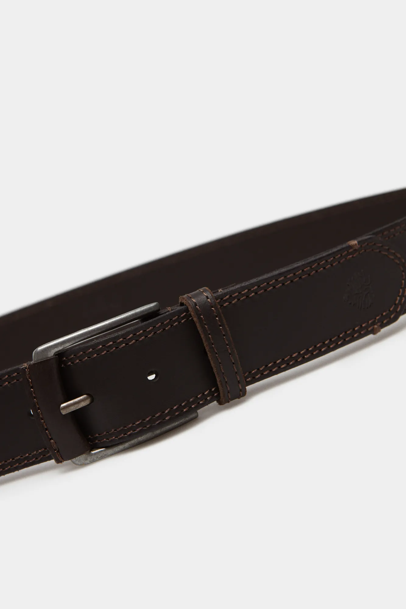 * Cinturon Piel Tejano Marron Oscuro