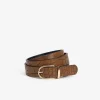 Vilanova Cinturon Reversible Con Efecto Cocodrilo Beige Hot