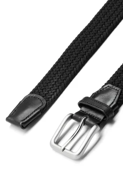 Jack & Jones Cinturon Trenzado Negro Best