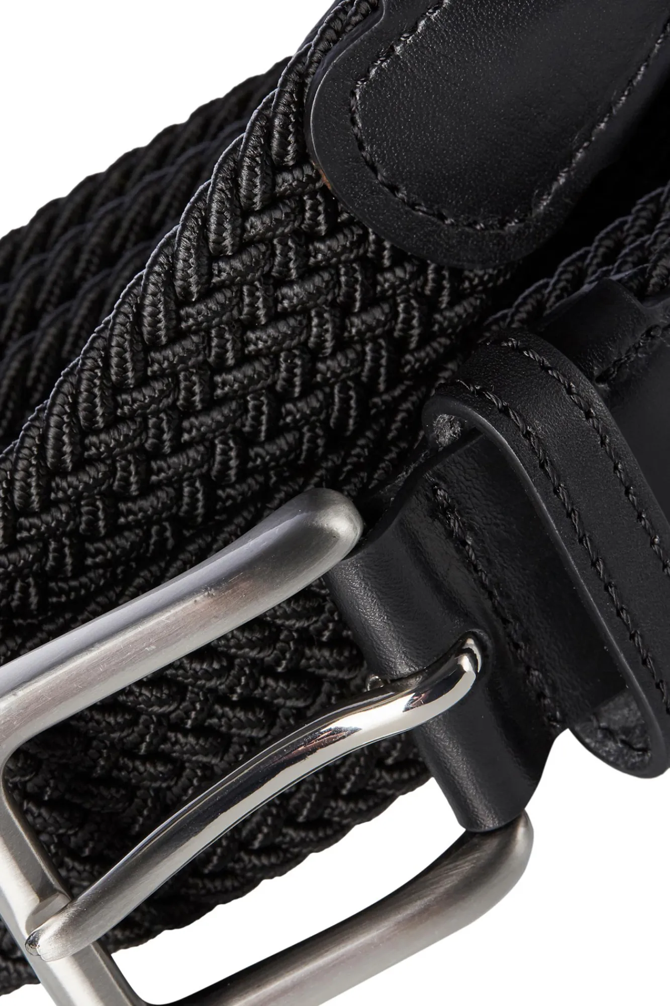 Jack & Jones Cinturon Trenzado Negro Best