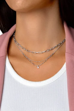 Singularu Collar Chic Gris New
