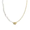 Singularu Collar Chic Pearl Oro Amarillo Hot