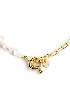 Singularu Collar Chic Pearl Oro Amarillo Hot
