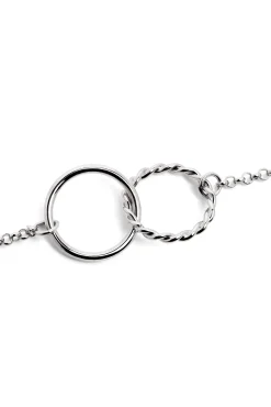 Singularu Collar Circles Twist Gris Discount