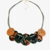 Vilanova Collar Corto De Tela Con Colgantes Estampado Best