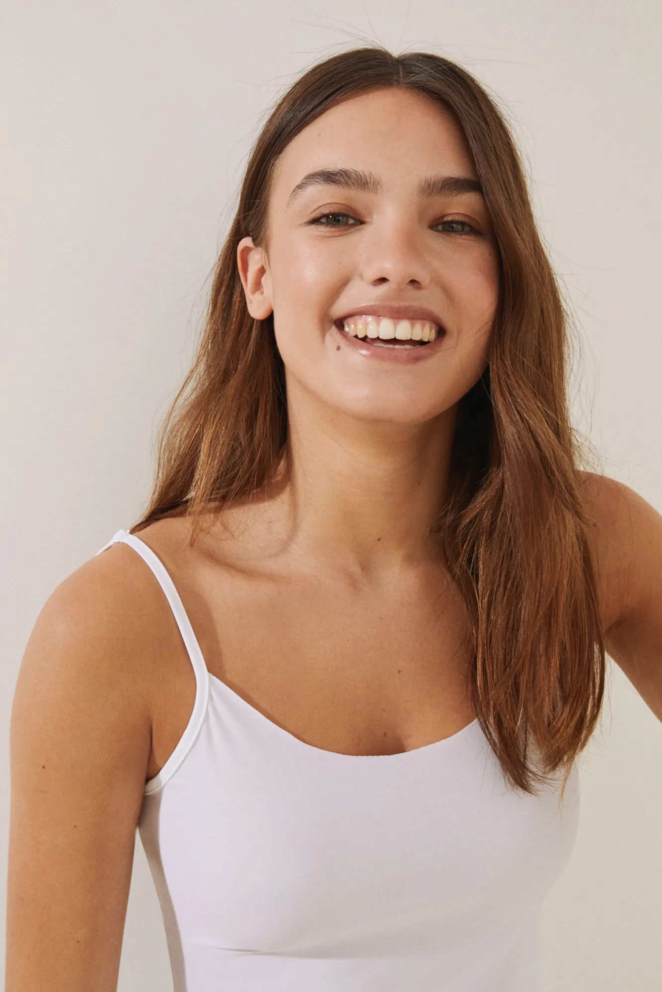 Women'secret Combinacion Corta Blanco Clearance