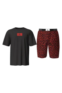 Calvin Klein Conjunto De Shorts De Pijama Ck96. Estampado Online