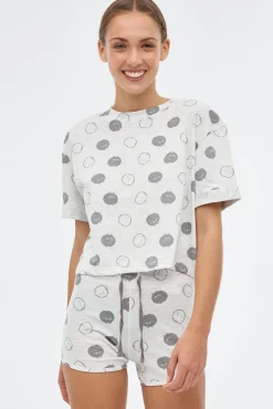 Inside Conjunto Pijama Gris Claro Online