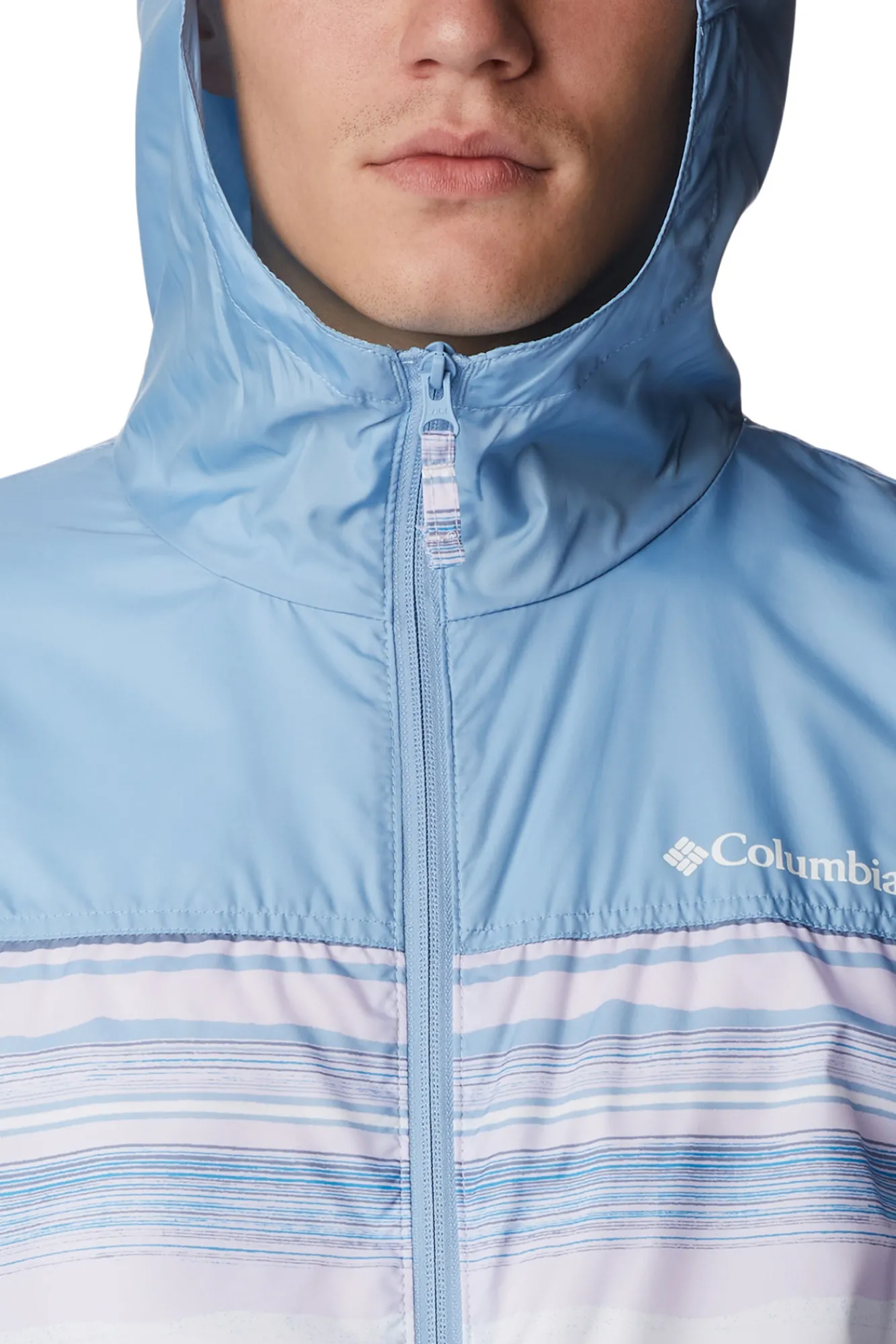 Columbia Cortavientos Flash Challenger™ Para Hombre - Novedad Lila Clearance