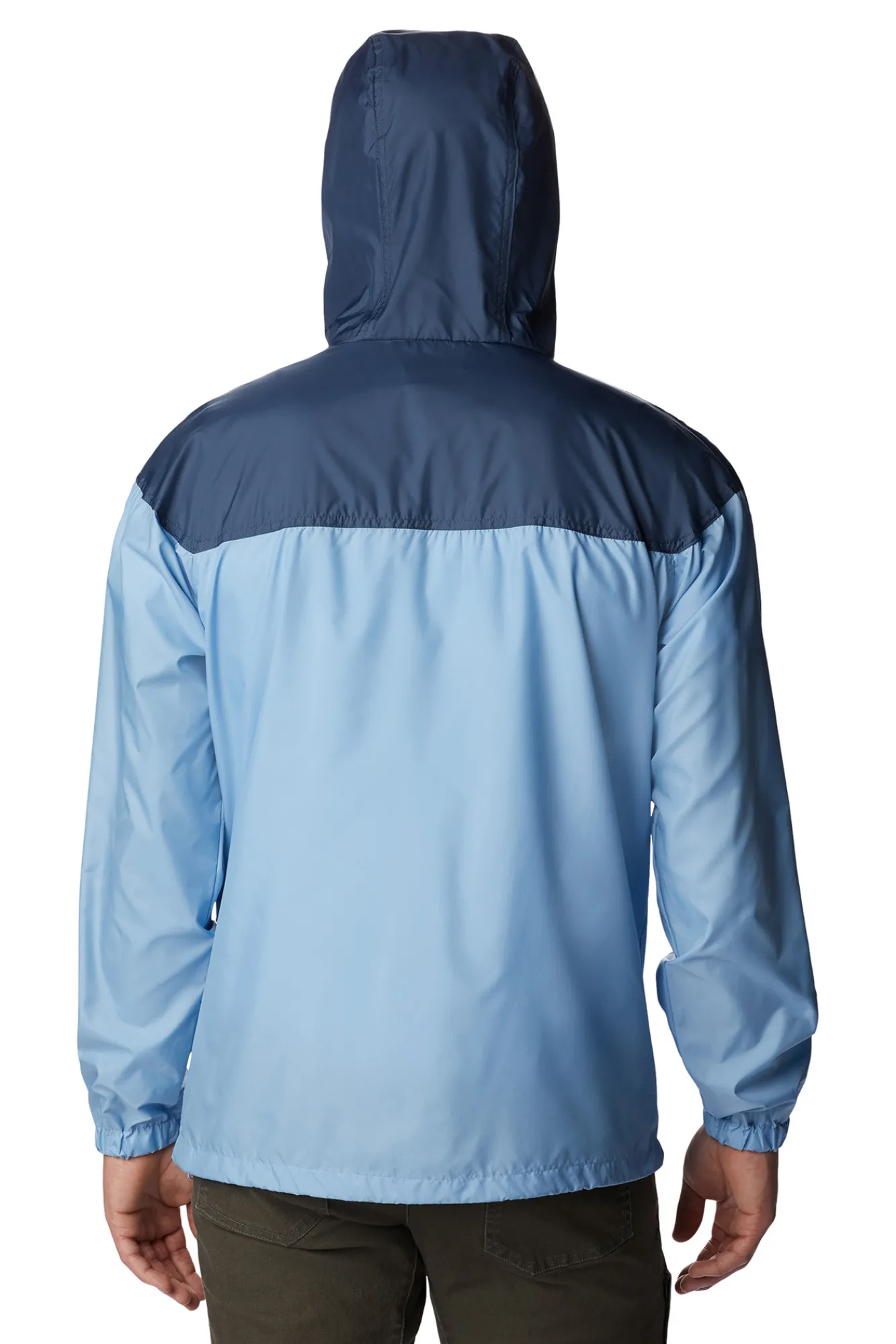 Columbia Cortavientos Flash Challenger™ Para Hombre - Novedad Azul Clearance