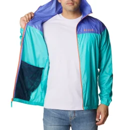 Columbia Cortavientos Flash Challenger™ Para Hombre Turquesa Best