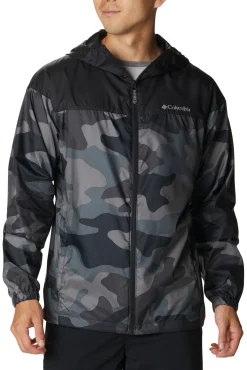Columbia Cortavientos Flash Challenger™ Para Hombre - Novedad Negro Hot