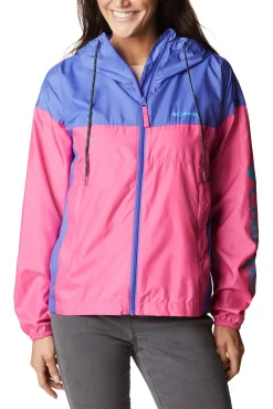 Columbia Cortavientos Flash Challenger™ Para Mujer Rosa Clearance
