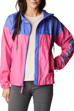 Columbia Cortavientos Flash Challenger™ Para Mujer Rosa Clearance