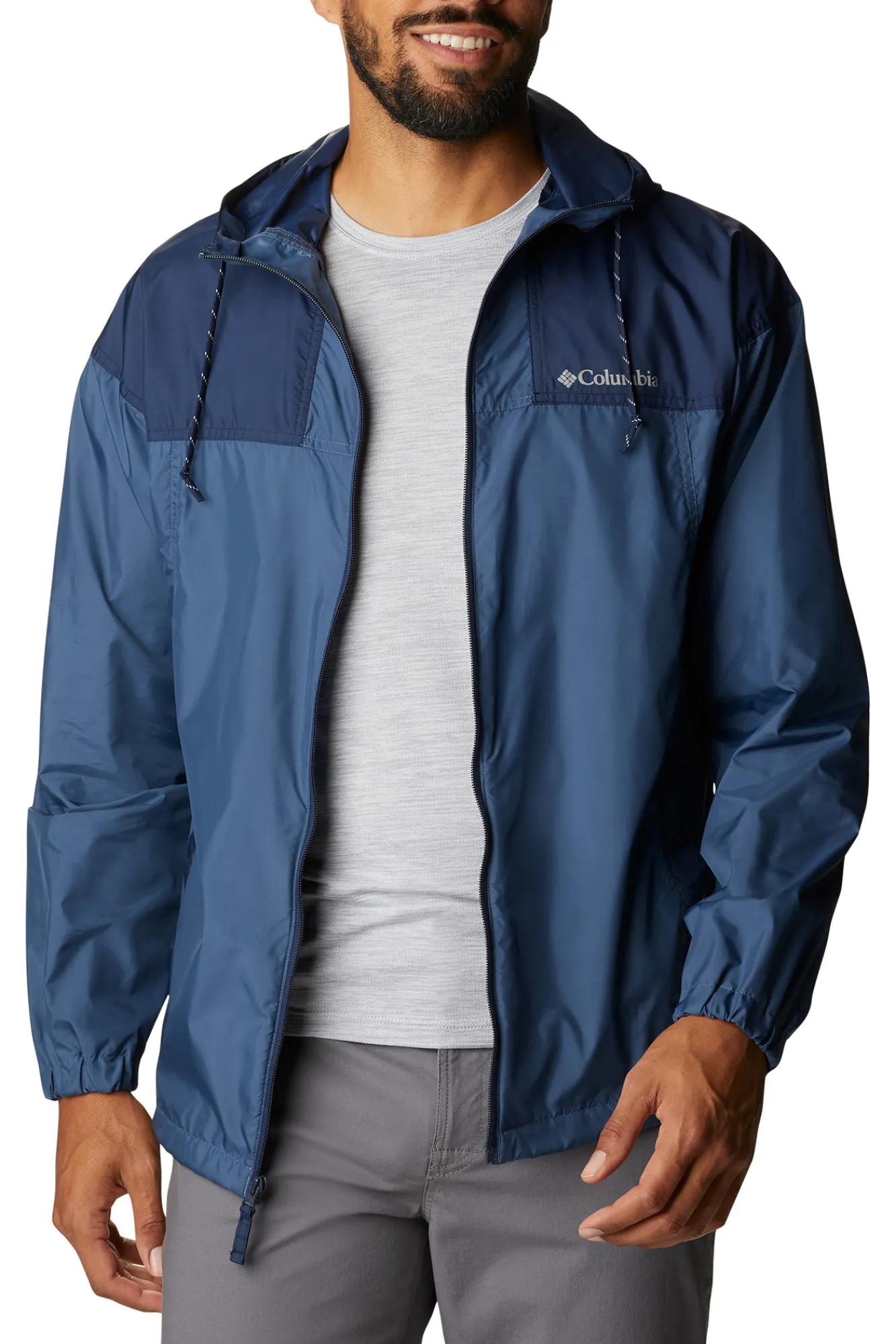 Columbia Cortavientos Flash Challenger™ Para Hombre Azul