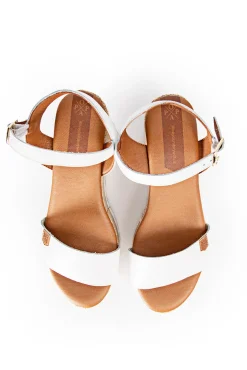 Popa Cunas Tofari Piel Blanco Discount