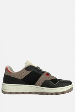 Tommy Jeans Deportiva Basket Retro Estampado Gris Online