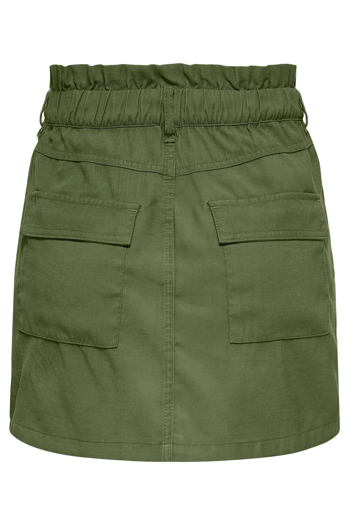 Only Falda Corta Algodon Verde Online