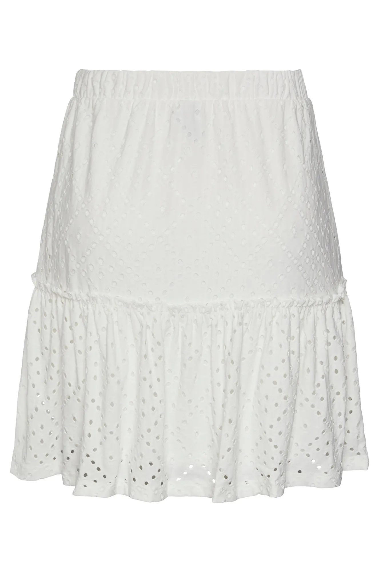 Pieces Falda Corta De Mujer Blanco Discount