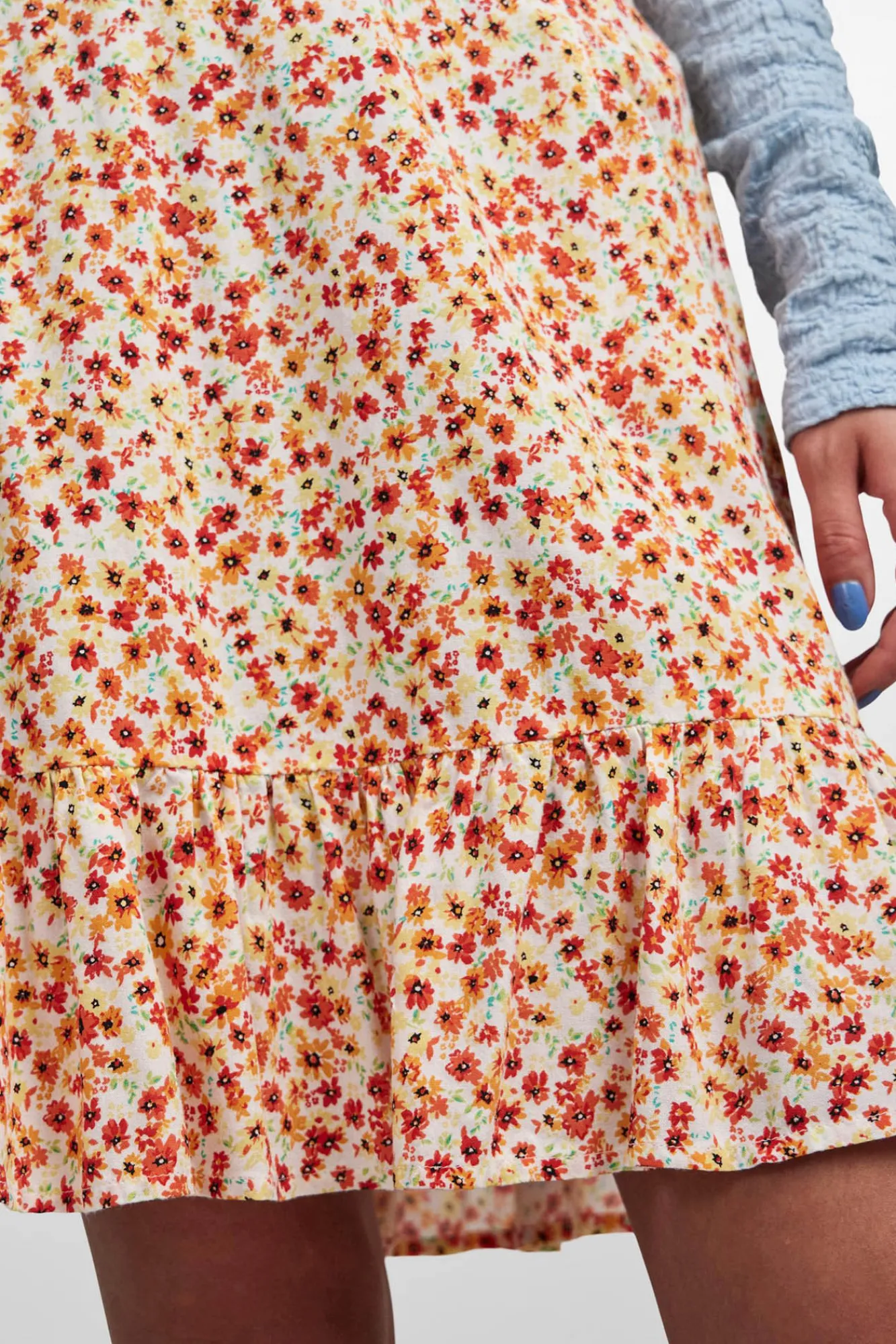 Pieces Falda Corta De Mujer Blanco Best