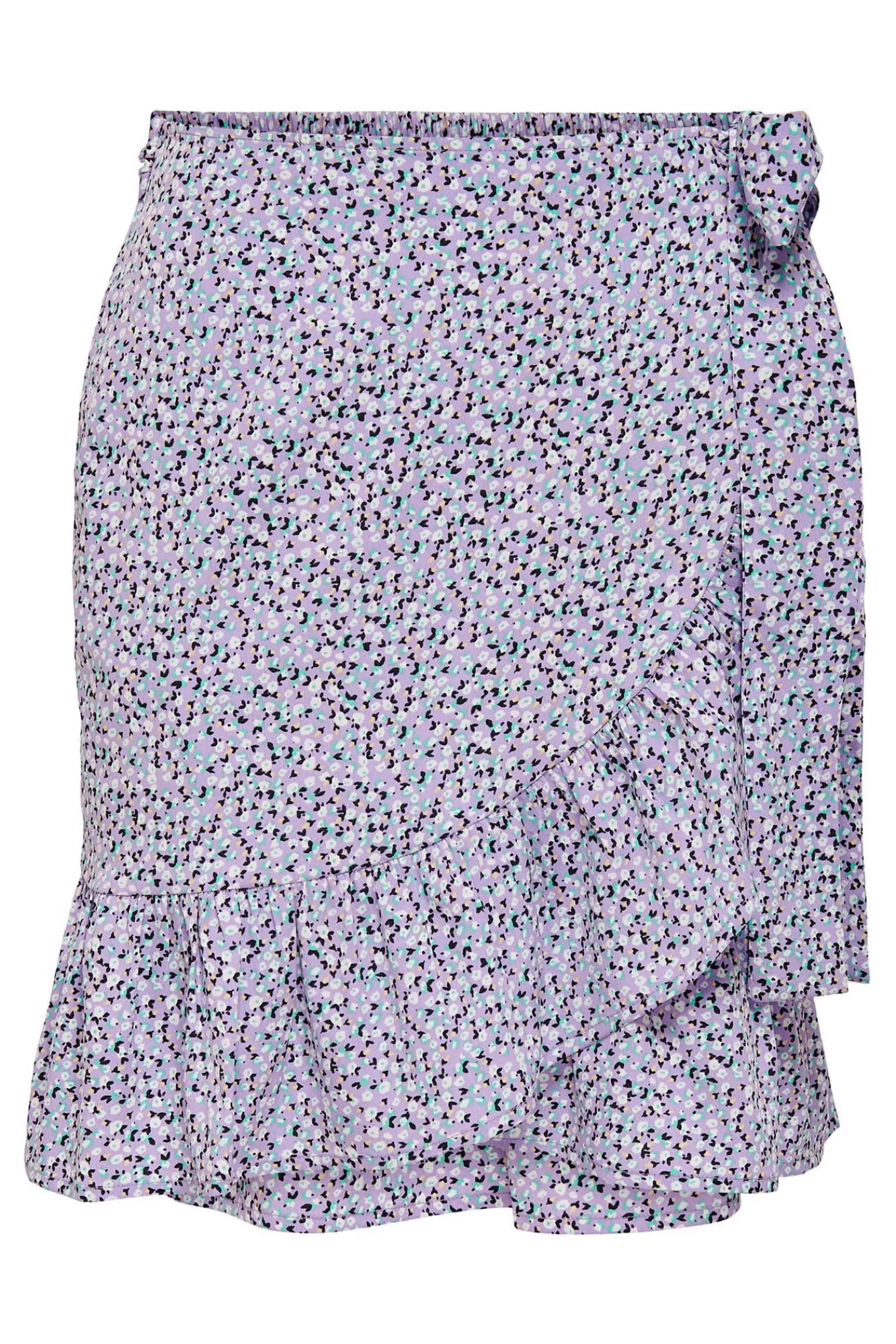 Only Falda Corta Fluida Morado Outlet
