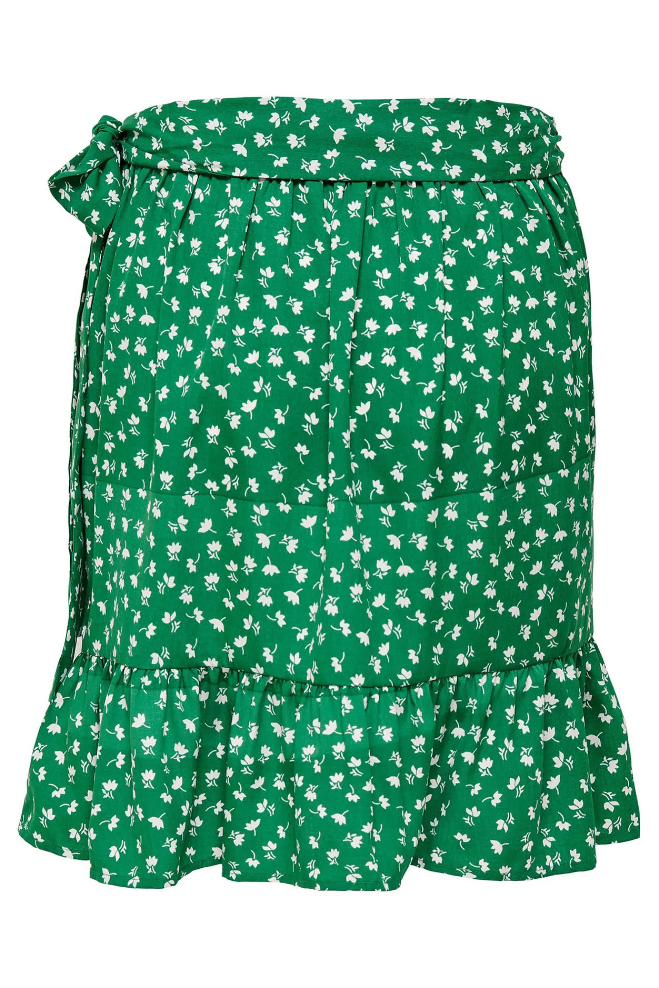 Only Falda Corta Fluida Verde Best