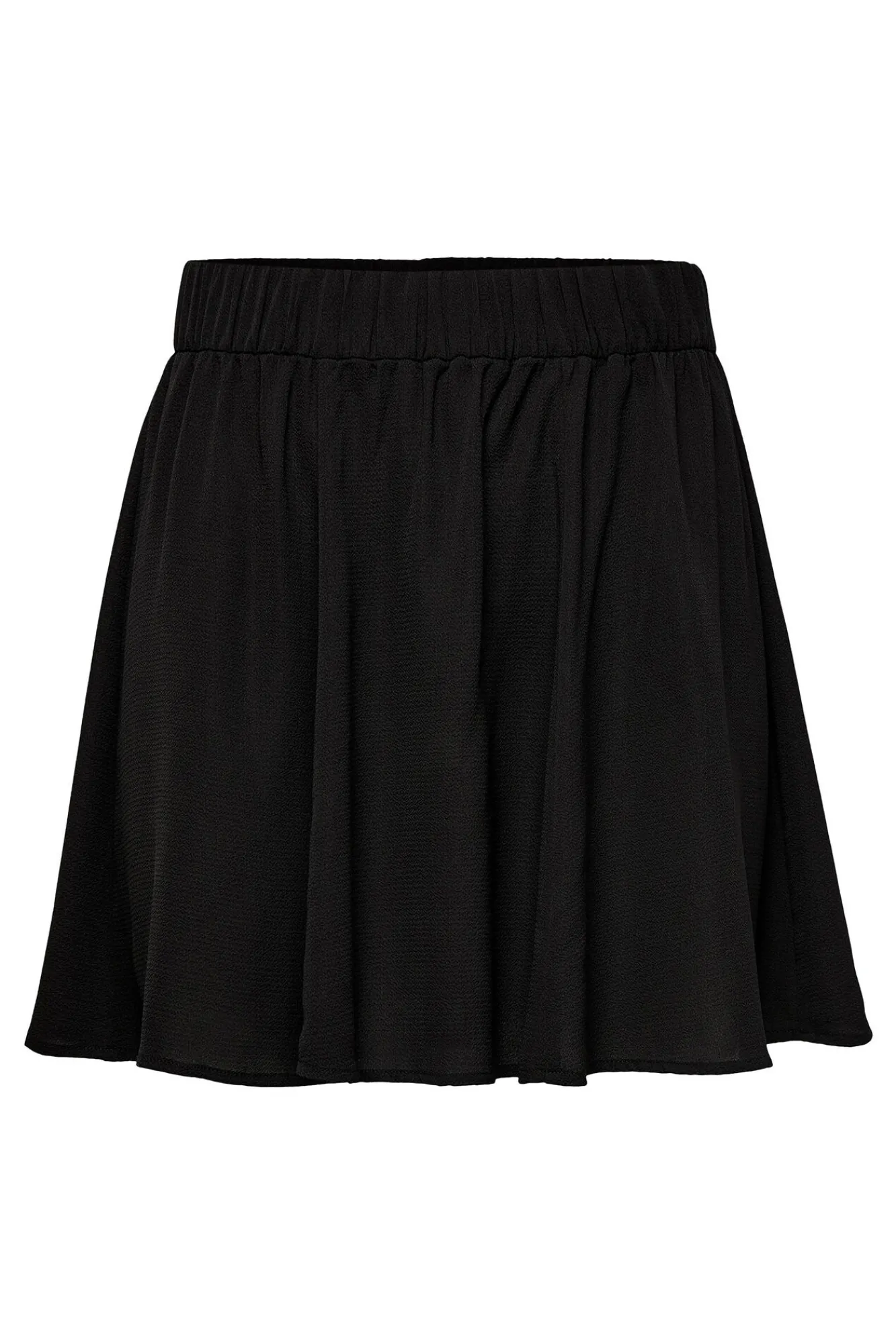Only Falda Corta Fluida Negro Discount