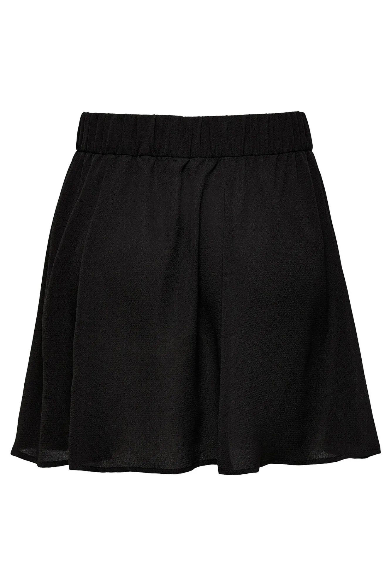 Only Falda Corta Fluida Negro Discount