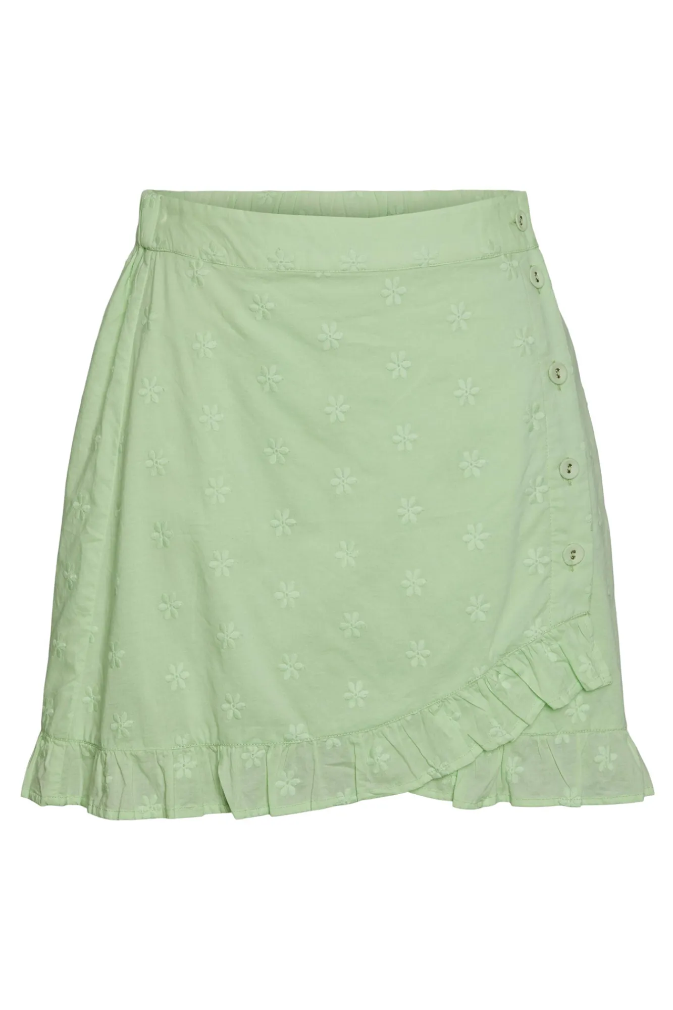 Pieces Falda Corta Mujer Verde Sale