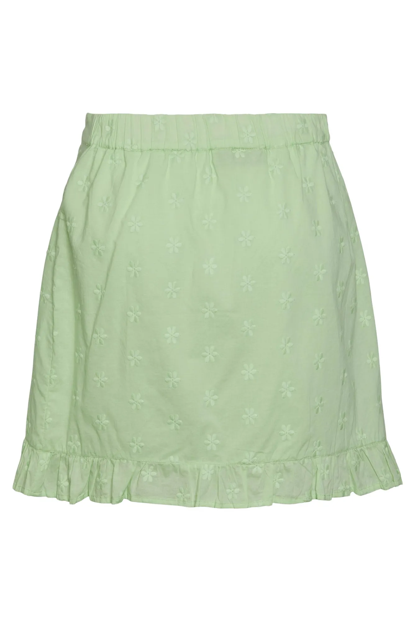 Pieces Falda Corta Mujer Verde Sale
