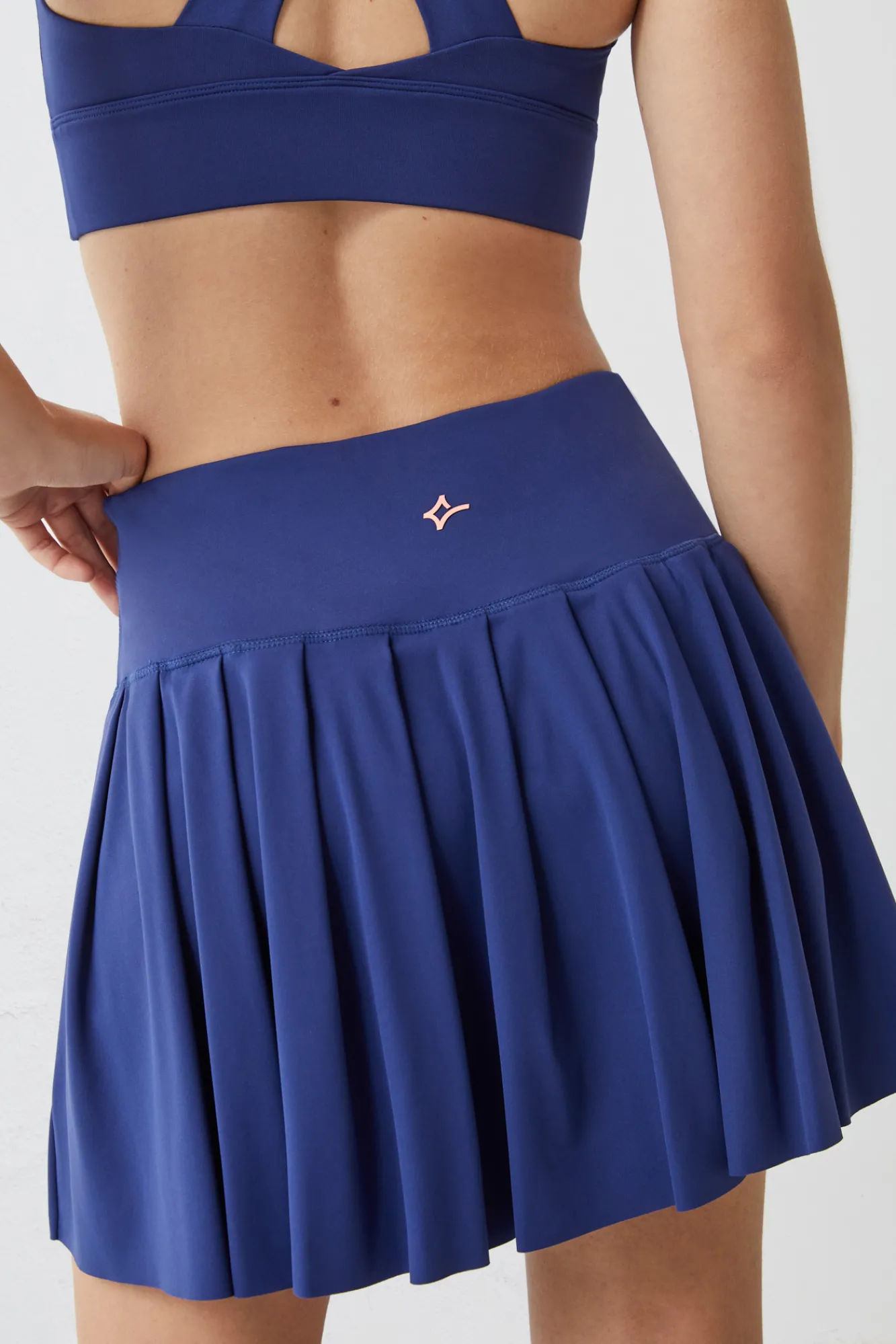 Dash and Stars Falda Malla Interior Azul Sale