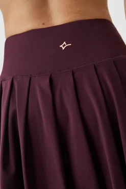 Dash and Stars Falda Malla Interior Morado Rosa