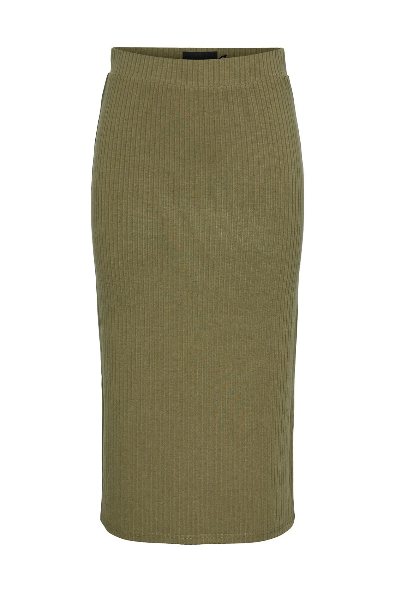 Pieces Falda Midi Verde