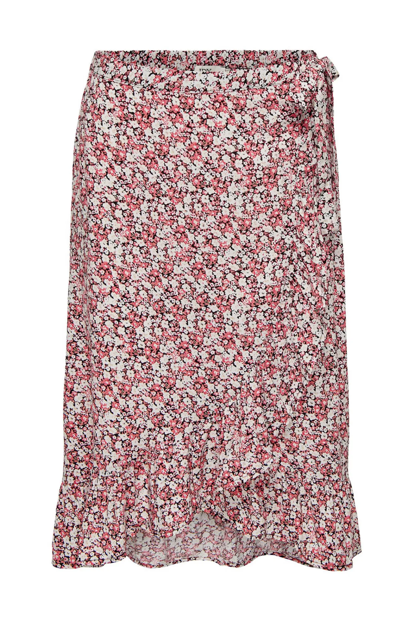 JDY Falda Midi Estampada Negro Sale