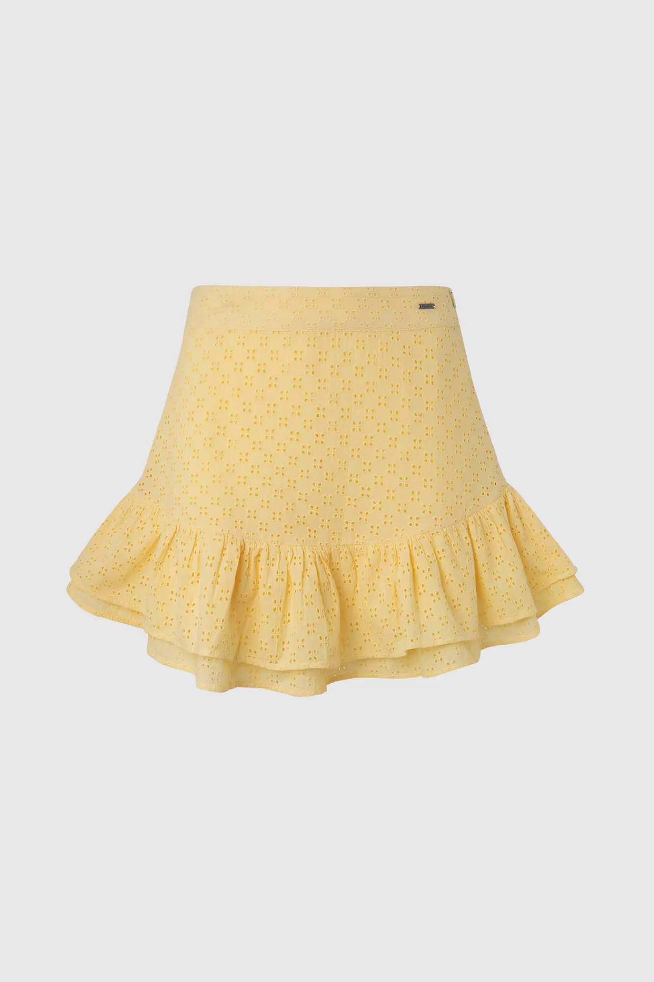 Pepe Jeans Falda Mini Amarillo Best