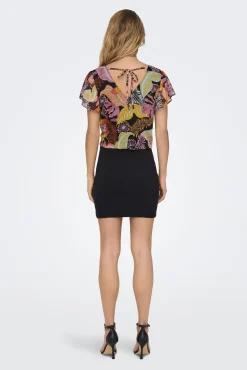 JDY Falda Mini Negro