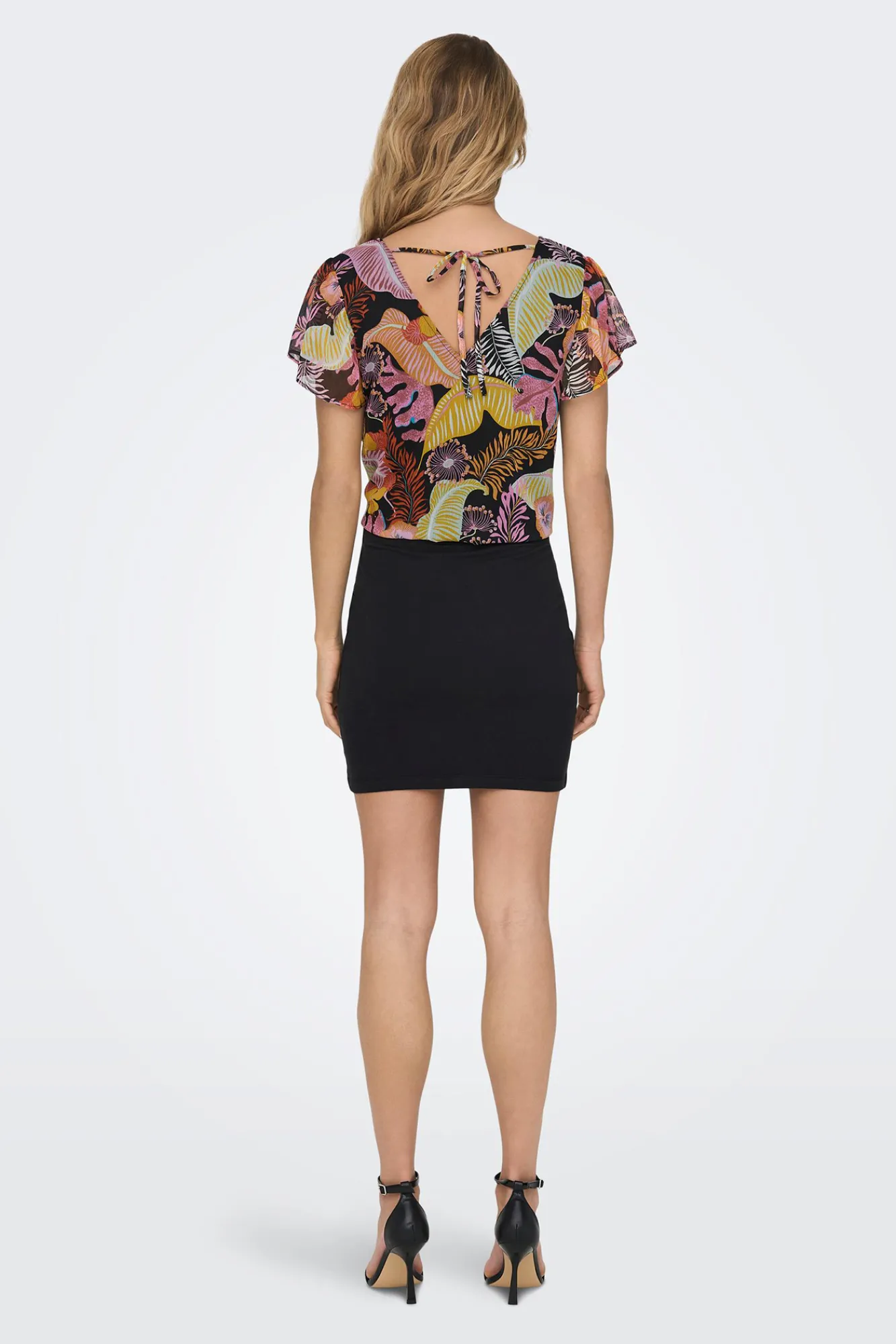 JDY Falda Mini Negro