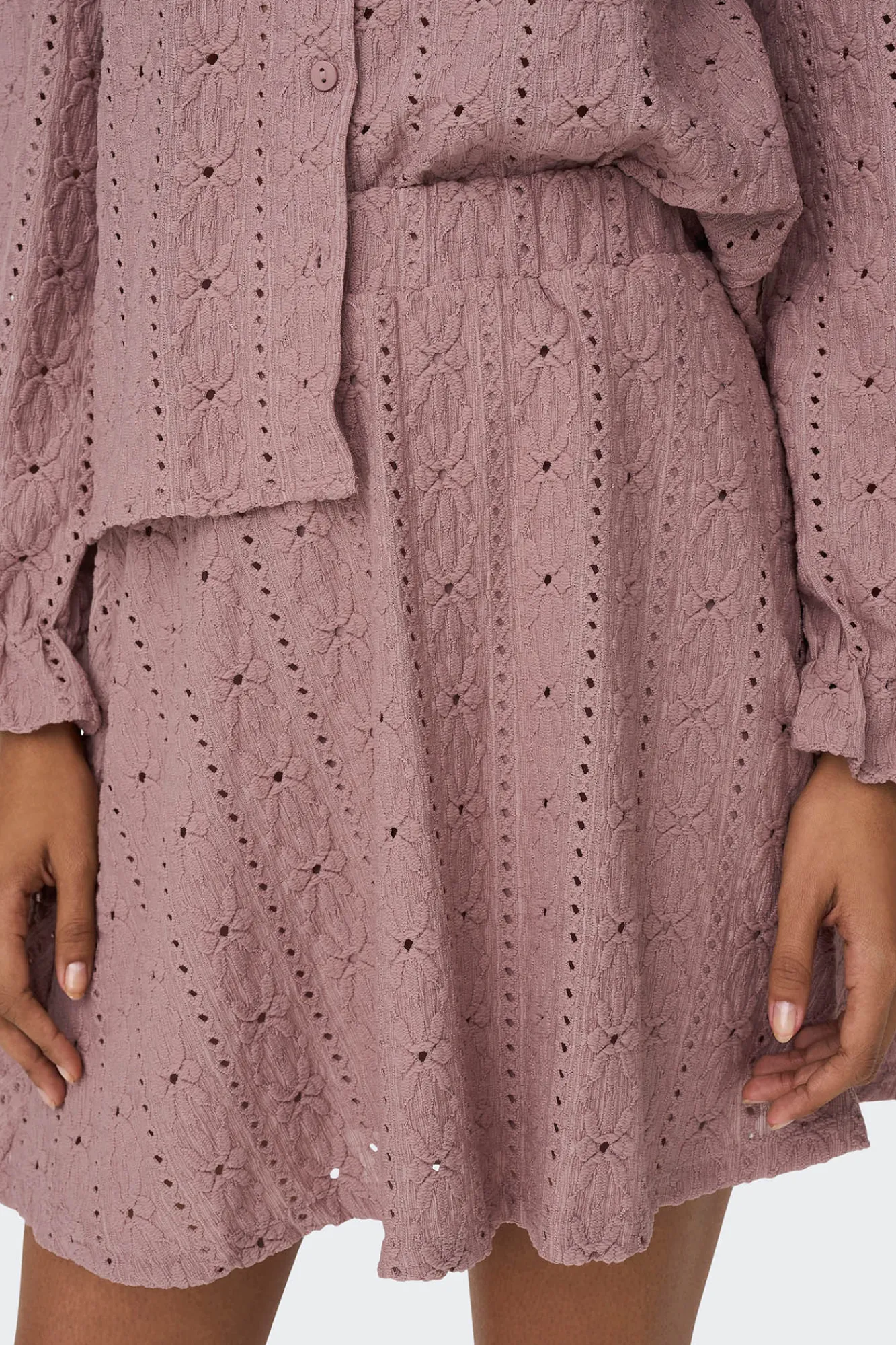 JDY Falda Mini Morado Online