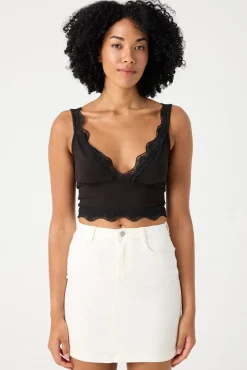 Inside Falda Mini Sarga Colores Blanco
