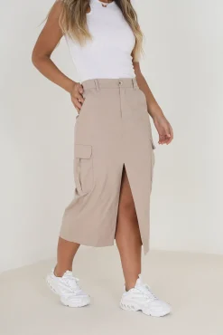 Brave Soul Falda Vaquera Midi Arena Sale