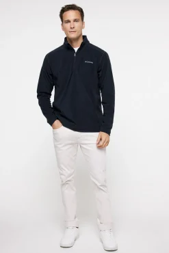 Columbia Forro De Media Cremallera Klamath Range™ Ii Para Hombre Negro Clearance