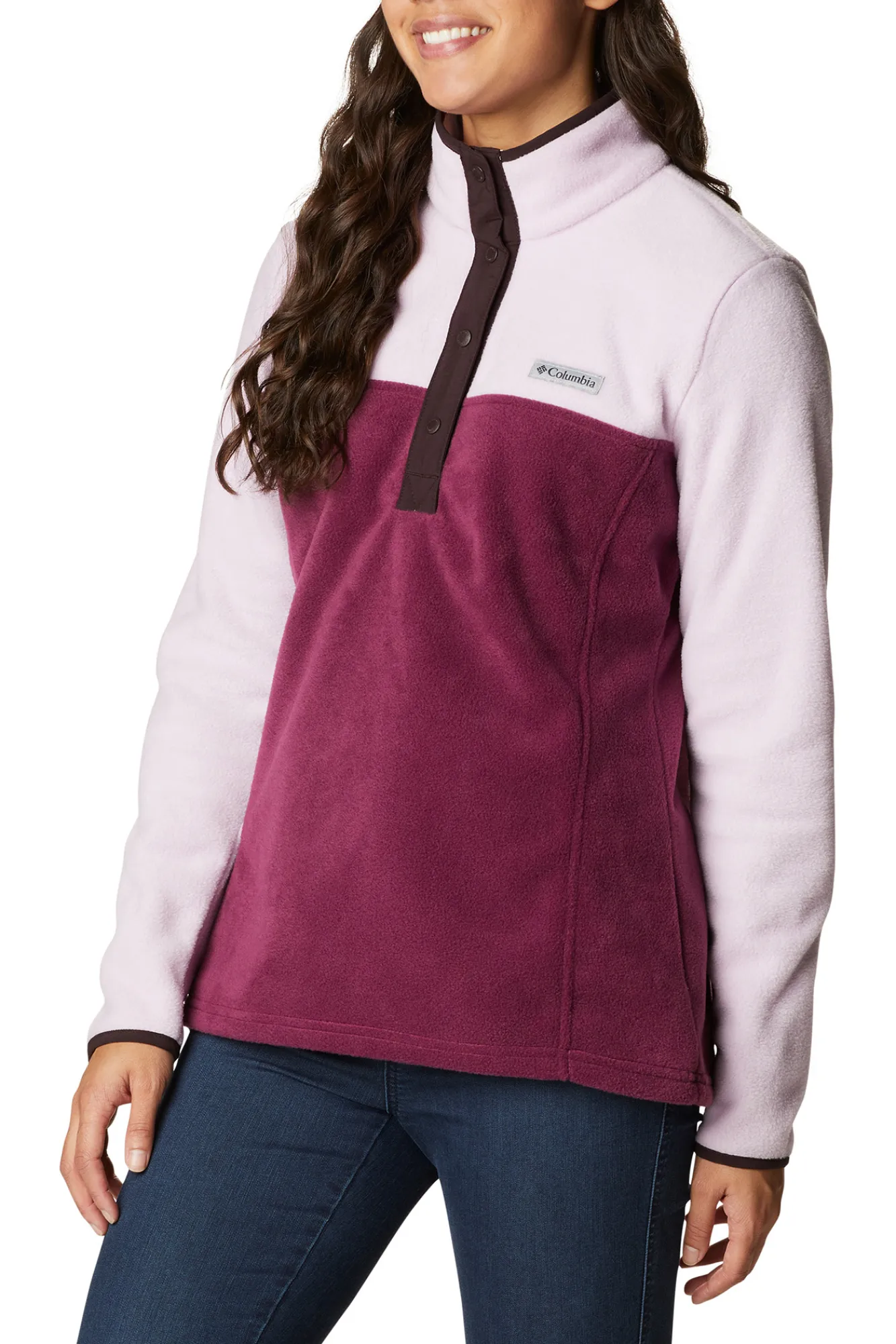 Columbia Forro Polar Con Cierre Medio A Presion Benton Springs™ Para Hombre Rojo Sale