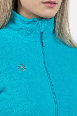 Izas Forro Polar Con Cremallera Roncal Turquesa Sale