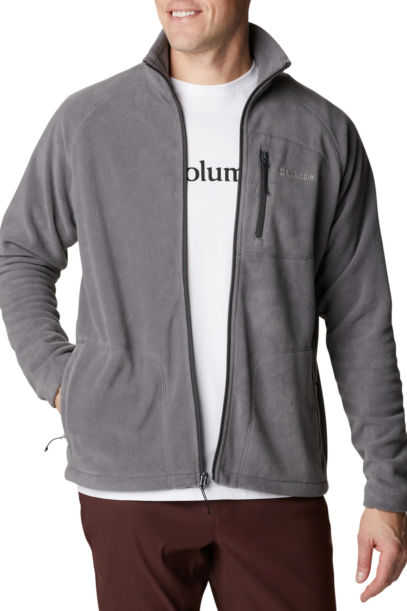 Columbia Forro Polar Con Cremallera Para Hombre Fast Trek™ Gris Oscuro Online