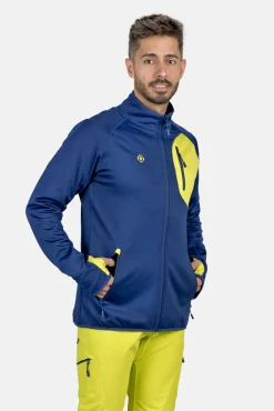 Izas Forro Polar Con Cremallera Ebro Azul Medio Clearance
